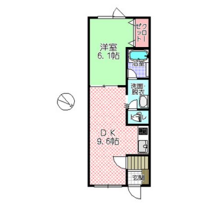 間取り図 反転タイプ