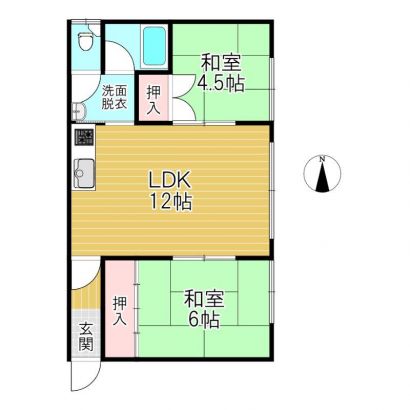 間取図です