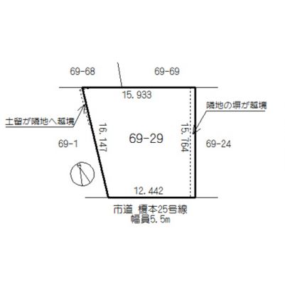 敷地説明図