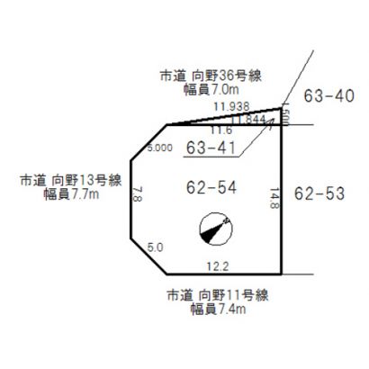 敷地説明図