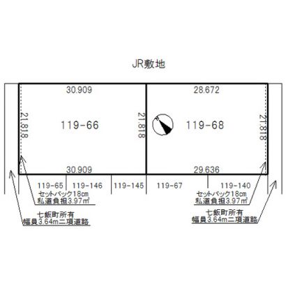 敷地説明図