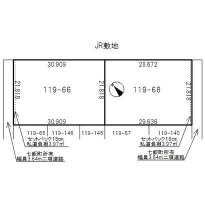 敷地説明図