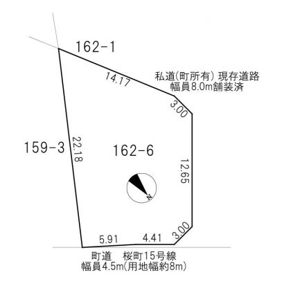 敷地説明図