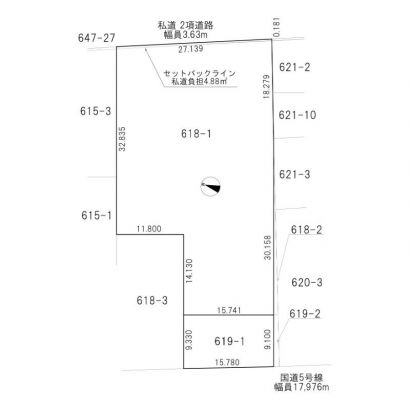 敷地説明図