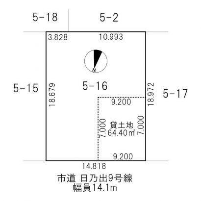敷地説明図