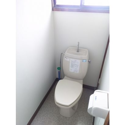水洗トイレです。