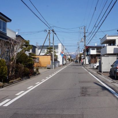 前面道路