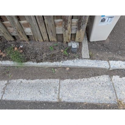 土地境界付近