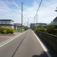 町道です。